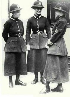 First Policewoman in Scotland 100 Years Ago